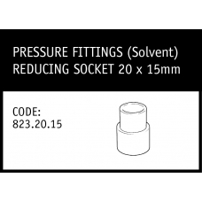 Marley Solvent Reducing Socket 20x15mm 823.20.15